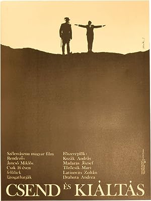 Cover image of the movie Silence and Cry (1968)