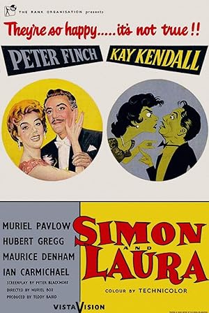 Cover image of the movie Simon and Laura (1955)