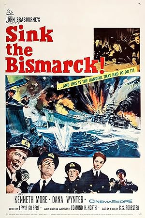 Cover image of the movie Sink the Bismarck! (1960)