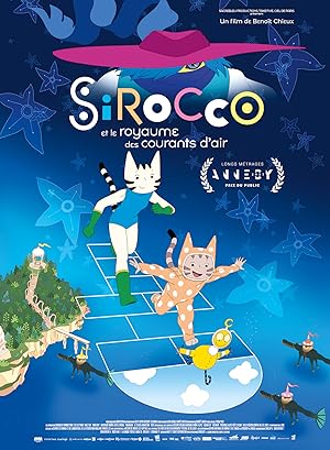 Cover image of the movie Sirocco et le royaume des courants d'air (2023)