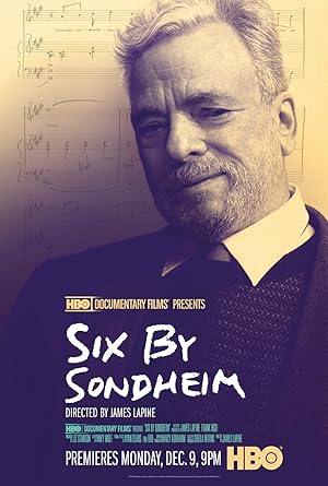 Cover image of the movie Six by Sondheim (2013)