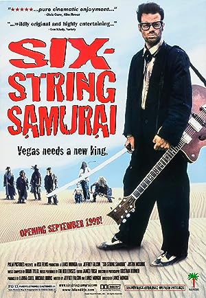 Cover image of the movie Six-String Samurai (1998)