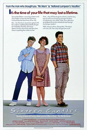 Cover image of the movie Sixteen Candles (1984)