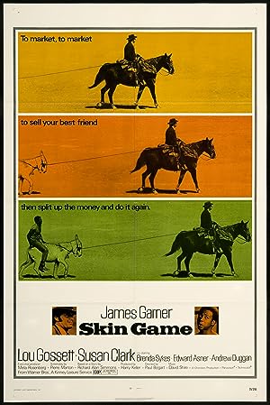 Cover image of the movie Skin Game (1971)