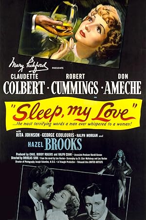 Cover image of the movie Sleep, My Love (1948)