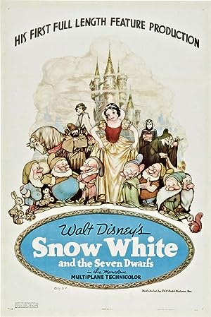 Cover image of the movie Snow White and the Seven Dwarfs (1937)