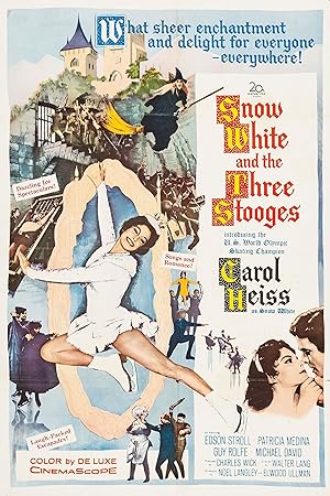Cover image of the movie Snow White and the Three Stooges (1961)