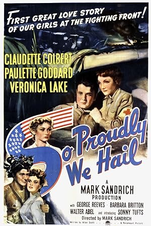Cover image of the movie So Proudly We Hail! (1943)