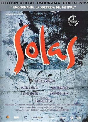 Cover image of the movie Solas (1999)