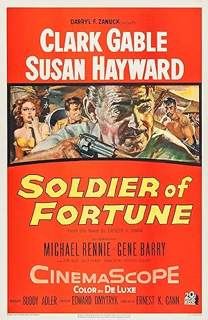 Cover image of the movie Soldier of Fortune (1955)