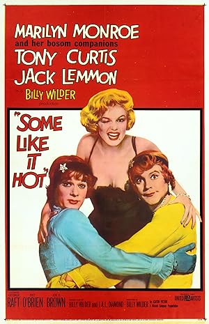 Cover image of the movie Some Like It Hot (1959)