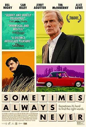 Cover image of the movie Sometimes Always Never (2018)
