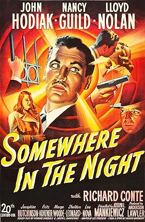 Cover image of the movie Somewhere in the Night (1946)