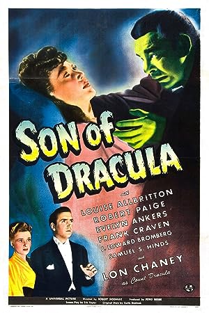 Cover image of the movie Son of Dracula (1943)