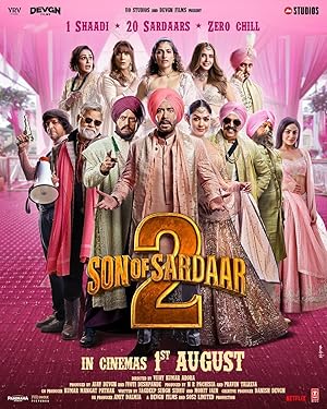 Cover image of the movie Son of Sardaar 2 (2025)