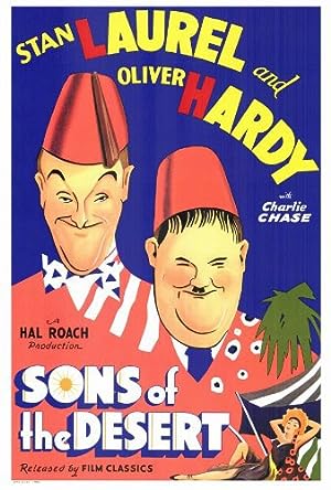 Cover image of the movie Sons of the Desert (1933)