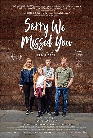 Cover image of the movie Sorry We Missed You (2019)