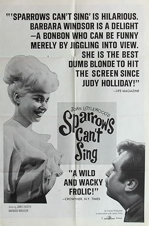 Cover image of the movie Sparrows Can't Sing (1963)