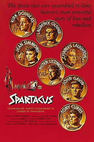 Cover image of the movie Spartacus (1960)