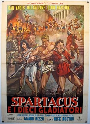 Cover image of the movie Spartacus and the Ten Gladiators (1964)