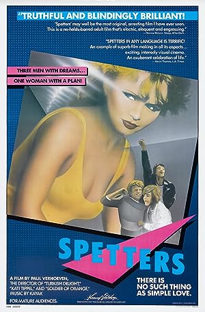 Cover image of the movie Spetters (1980)