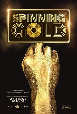 Cover image of the movie Spinning Gold (2023)