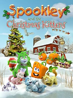 Cover image of the movie Spookley and the Christmas Kittens (2019)