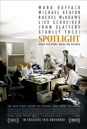 Cover image of the movie Spotlight (2015)