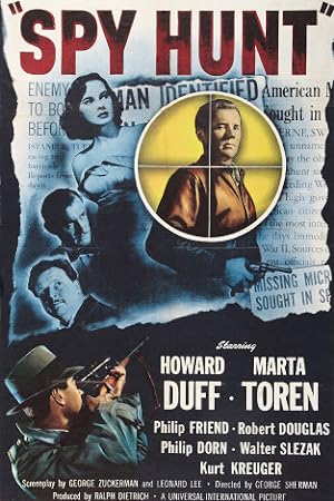 Cover image of the movie Spy Hunt (1950)