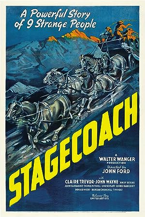 Cover image of the movie Stagecoach (1939)