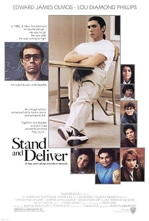Cover image of the movie Stand and Deliver (1988)