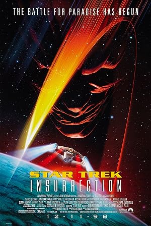 Cover image of the movie Star Trek: Insurrection (1998)