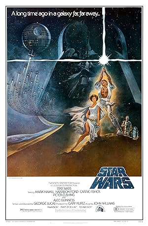 Cover image of the movie Star Wars: Episode IV - A New Hope (1977)