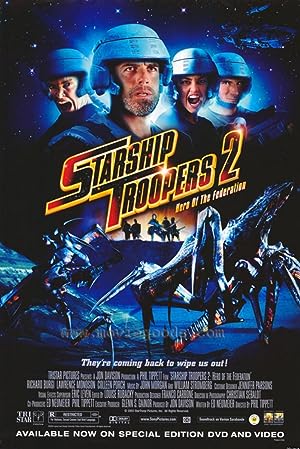 Cover image of the movie Starship Troopers 2: Hero of the Federation (2004)