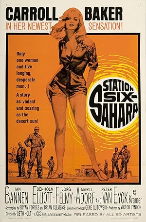 Cover image of the movie Station Six Sahara (1963)