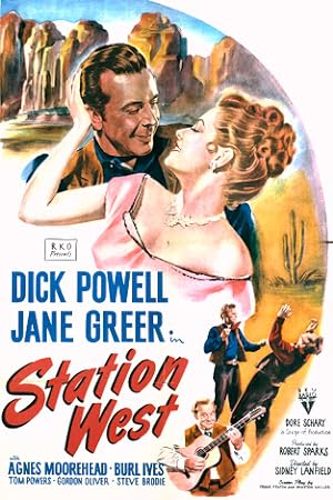 Cover image of the movie Station West (1948)