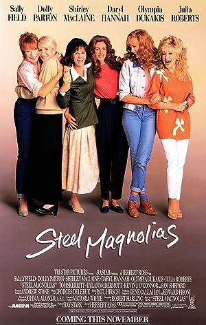 Cover image of the movie Steel Magnolias (1989)