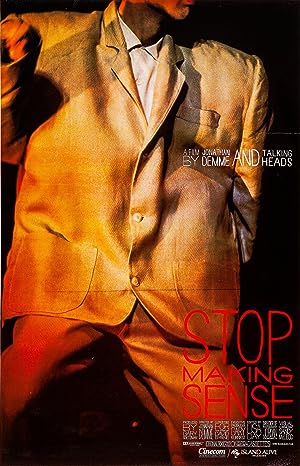 Cover image of the movie Stop Making Sense (1984)