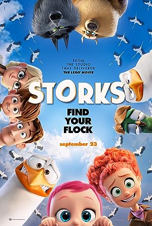 Cover image of the movie Storks (2016)