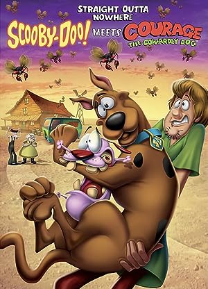 Cover image of the movie Straight Outta Nowhere: Scooby-Doo! Meets Courage the Cowardly Dog (2021)