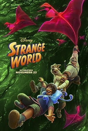 Cover image of the movie Strange World (2022)