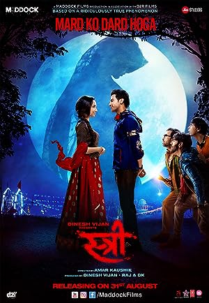 Cover image of the movie Stree (2018)