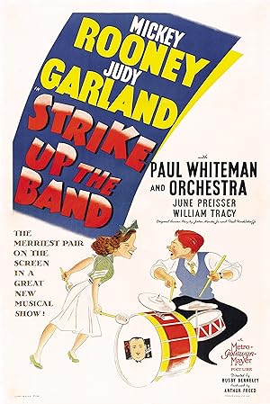 Cover image of the movie Strike Up the Band (1940)