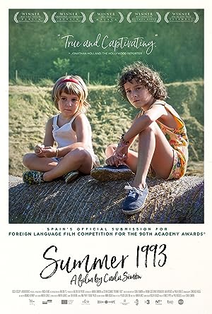 Cover image of the movie Summer 1993 (2017)