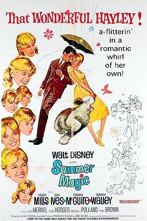 Cover image of the movie Summer Magic (1963)