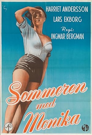 Cover image of the movie Summer with Monika (1953)