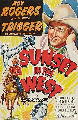 Cover image of the movie Sunset in the West (1950)