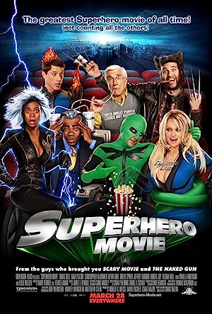 Cover image of the movie Superhero Movie (2008)
