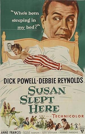 Cover image of the movie Susan Slept Here (1954)