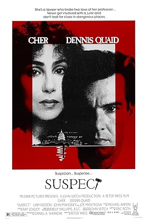 Cover image of the movie Suspect (1987)